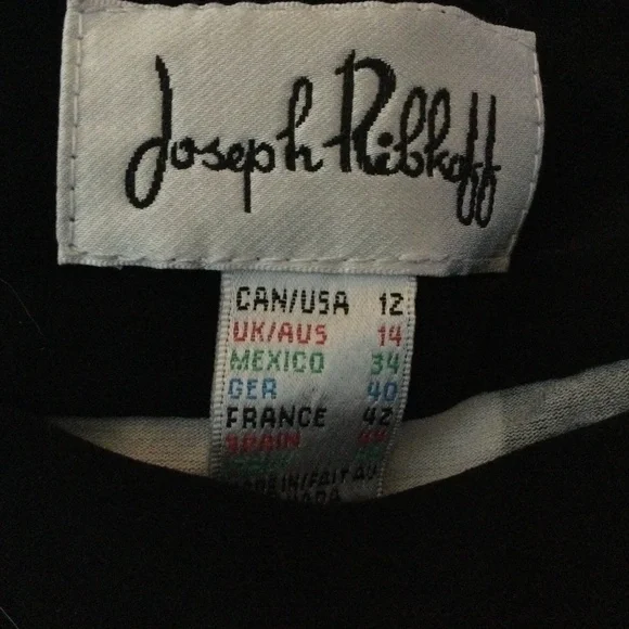 Joseph Ribkoff Colour Block Dress - Picture 8 of 8